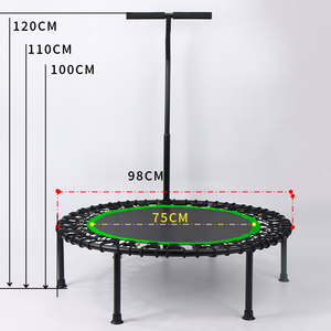 40-Inch <strong>Mini</strong> Silent Jumping Fitness <strong>Trampoline</strong> for Indoor &amp; Outdoor Exercise Workout - Product Image 5