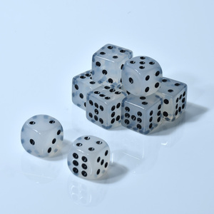 OEM <strong>Custom</strong> Printed Plastic Crystal D6 <strong>Dice</strong> 14mm <strong>Custom</strong> Color Crystal <strong>Dice</strong> - Product Image 4