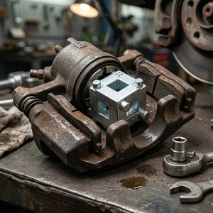 Other Brake Caliper Adjuster 38 Square Metric High Carbon Steel For Replace <b>Repair</b> - Product Image 3