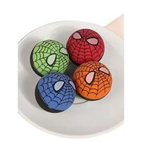 Balles rebondissantes miniatures personnalisées en PVC de 32 mm en caoutchouc avec logo imprimé en forme d'étoile, motif rond, taille promotionnelle de 27 mm - pour cadeau