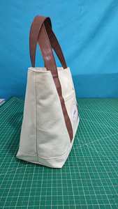 Wholesale Stylish Customizable <b>Printed</b> Canvas Shopping Tote Bag for Women Low MOQ Personalized Design Options - Product Image 5