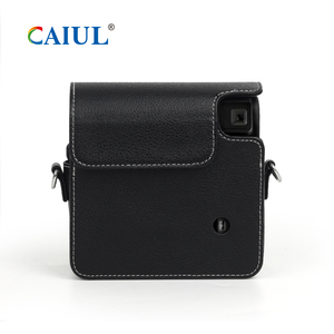 Wholesale Solid Vintage PU Leather Anti-Drop Durable Photography Storage Protective Case <strong>Instax</strong> SQ40 <strong>Camera</strong> <strong>Bag</strong> Mini Shoulder - Product Image 3