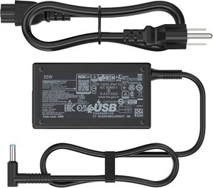 อะแดปเ<span class=keywords><strong>ต</strong></span>อร์แล็ปท็อป 65W 19.5V 3.33A หัวเสียบ 4.5*3.0 มม. รองรับ OTP QC3.0 <span class=keywords><strong>ชาร์จ</strong></span>เร็ว <span class=keywords><strong>สาย</strong></span><span class=keywords><strong>ชาร์จ</strong></span>แบบยืดหดได้ สำหรับ <span class=keywords><strong>Pavilion</strong></span>/X360/Envy Series - Product Image 2