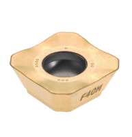 SEMX1204AFTN-M15 F40M Plaquette de fraisage en carbure pour usinage multi-matériaux HRC45-60, outil de fraisage frontal CNC