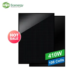 Scenergy Mono Solar Panel Half Cell 420W Full Black Solar Pv Panel Solar Panel Hot Sell Competitive