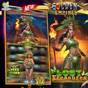 Jeu de plateau de style Vegas original avec des symboles sauvages, jeu de réelisation de compétences logicielle américaine, Golden Empires - Product Image 1