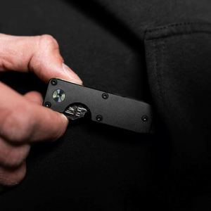 Minimalist Men <b>Key</b> Organizer Keychain Folding Pocket Metal <b>Key</b> Holder 1-5 <b>Keys</b> Compact Keychain - Product Image 4