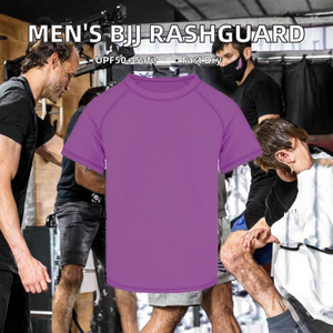 Rashguard de BJJ MMA para Niños, Manga Corta, Compresión, Secado Rápido, UPF50+, Impermeable, Spandex Antidesgarro para Grappling y Sparring sin Gi - Product Image 2