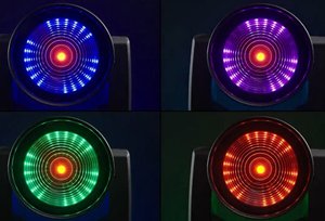 Projecteur LED RGBL 150W à <span class=keywords><strong>haute</strong></span> luminosité <span class=keywords><strong>et</strong></span> lumière RGB DMX 512 pour fêtes, mariages, discothèques, éclairages de scène - Product Image 4