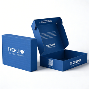 กล่องไปรษณีย์สำหรับกล้องติดรถยนต์ 3C Electronics กล่องบรรจุภัณฑ์สำหรับจัดส่งแบรนด์ดัง กล่องกระดาษลูกฟูก B E Flute พร้อมตัวเลือกแบบไดคัท ผู้ผลิตกล่องไปรษณีย์ - Product Image 3