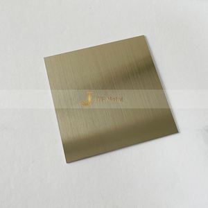 Placa Decorativa de Acero Inoxidable M38 4X8 304/316/201 con Acabado Cepillado N.° 4, Recubrimiento de Color PVD, Procesamiento de Corte y Doblado - Product Image 3