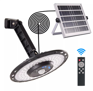 Lampes solaires <span class=keywords><strong>à</strong></span> 5 modes, intérieur/<span class=keywords><strong>extérieur</strong></span>, <span class=keywords><strong>détecteur</strong></span> <span class=keywords><strong>de</strong></span> <span class=keywords><strong>mouvement</strong></span>, éclairage solaire pour hangar, gazebo, cour, garage, avec télécommande - Product Image 1