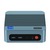 BOSGAME P2 Mini PC I9-12900H 32GB DDR5 1TB SSD Thunderbolt4 8K Dual 2.5G Ethernet WiFi6 PC Desktop Kecil