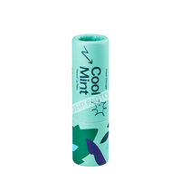 Offre Spéciale papier kraft blanc recyclable conception personnalisée impression petit cylindre torsion vers le haut carton baume à lèvres tube boîte emballage