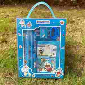 Lindo Juego de Papelería Kawaii de Cinco Piezas para Regalos de Cumpleaños Infantiles y Uso en la Oficina, Incluye Libros, Pins, Caja de Plástico de Color Personalizado - Product Image 5