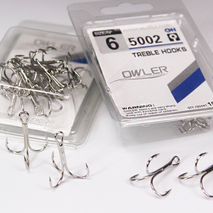 CKAMAKASTU Three Anchor Hook Silver Stainless Carp Circle Sea Japanese Fishing Hooks Wholesale Saltwater Pendant Suppliers