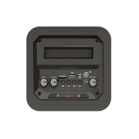 Enceinte Bluetooth pour fêtes, 20W, basses puissantes avec lumières DJ, appariement TWS, micro karaoké, 10 heures d'autonomie pour l'extérieur et l'intérieur