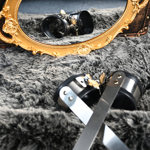 Esposas de Tobillo Metálicas <span class=keywords><strong>para</strong></span> BDSM, Juguetes Sexuales <span class=keywords><strong>para</strong></span> Adultos, Accesorios SM, Hebilla de Sujeción, Esposas Fijas <span class=keywords><strong>para</strong></span> Hombres, Mujeres y Parejas - Product Image 2
