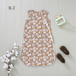 MOQ Rendah dan Logo Kustom Kain Rajut Lembut Resleting 1.0 Tog Kantong Tidur Bayi Bambu - Product Image 2