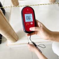 Arıza bulma için çiftlik yüksek hassasiyetli elektrikli çit test cihazı LCD dijital voltmetre
