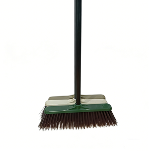 Escoba Doméstica Resistente y Ecológica de Alta Calidad de Fábrica China, Escoba con Cerdas Suaves de PET, Palo de Escoba de Plástico para Limpieza de Pisos en Interiores - Product Image 5