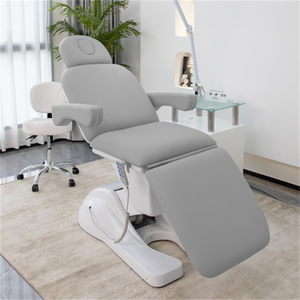 Camilla de Masaje y <span class=keywords><strong>Spa</strong></span> Eléctrica de 3 Motores, Totalmente Negra, para Hotel, Salón de Belleza Facial, Podología, Estética y Tatuajes - Product Image 3