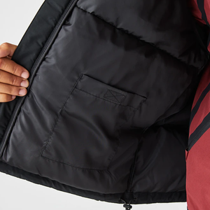 Giacca da uomo di alta qualità piumino invernale da esterno con cappuccio regolabile giacca con cerniera per gli uomini - Product Image 3