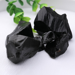 Ev dekorasyon için toptan obsidyen kristaller şifa taşı obsidyen tütsü taş - Product Image 5