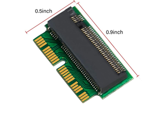 NVMe PCIe <span class=keywords><strong>M</strong></span>.<span class=keywords><strong>2</strong></span> NGFF zu SSD Adapterkarte für Apple Air Pro 2013 2014 2015 2016 2017 12-16-Pin Schnittstelle PCIEx4 - Product Image 3