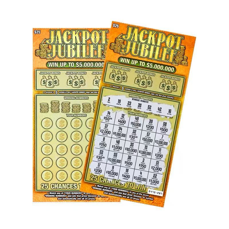 Customized Vouchers Coupons Printing Lottery Scratch Tickets Scratch Card for Scratch Card Printing