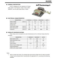 Magnetron S-band 30kW M1555 de marque originale avec lieu d'origine authentique