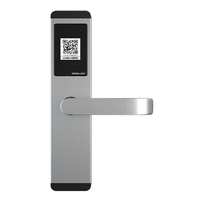 QRMaster contrôlé par application pour Bluetooth QR Code serrure de porte bureau/appartement/Airbnb/hôtel carte mémoire de porte en aluminium