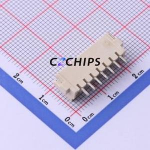 HC-HA-7AWT Wire-to-Board Pin Header SMD,P=2.5mm,Horizontal Mount Connector 1x7P 2.5mm Horizontal Mount XHB - Product Image 2