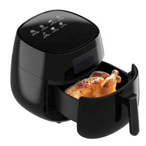 1400w 5l 5.5l dokunmatik ekran derin 2021 çin özel ocak dijital 5 litre 6 in 1 elektrikli hava fritöz - Product Image 2