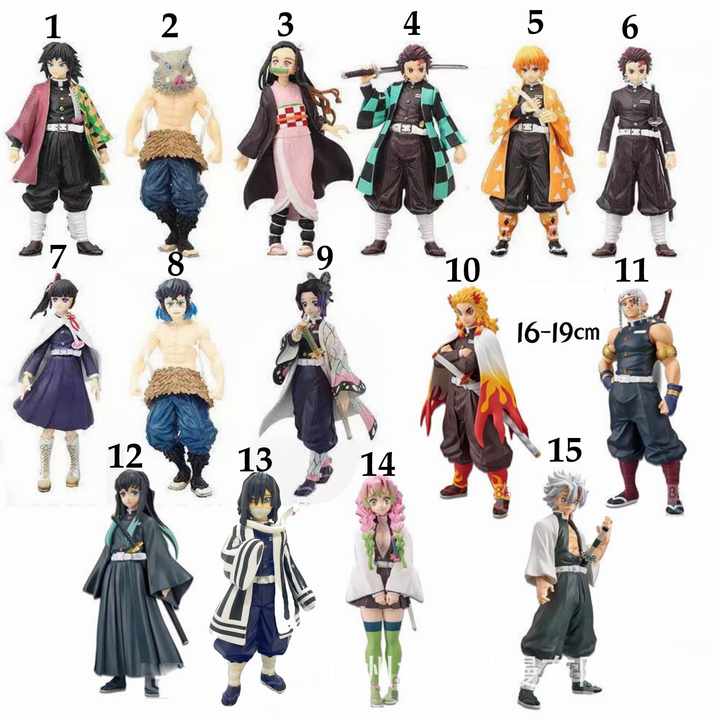 Demon Slayer Blade Kimetsu No Yaiba Kamado PVC Toy Model Anime Action Figures