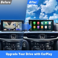 Boîtier d'interface Linux pour Lexus LX570 2016-2021, CarPlay sans fil, Android Auto, module CarPlay, décodeur, autoradio, Binarytek