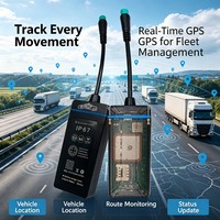 Traceur GPS étanche à la poussière IP67, 4G+2G avec fonction de secours, coupure de carburant à distance, approvisionnement direct usine pour la gestion de flotte