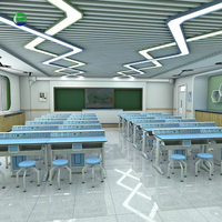 Meubles de laboratoire scolaire, banc de laboratoire en acier, construction en acier, design moderne pour l'apprentissage de la physique, de la chimie, de la microbiologie et de la biologie
