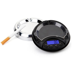 도매 가격 미니 보석 무게 측정 작은 원형 포켓 디지털 계량 저울 흡연 액세서리 - Product Image 1