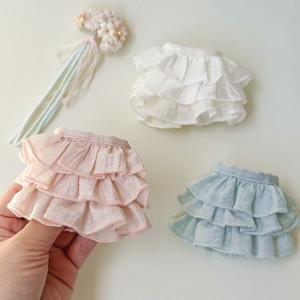 Falda con volantes escalonados original para muñecas Zsiga de 10 cm, falda de pastel en capas Kawaii para muñecas de peluche Kitty de piernas largas, vestido para muñecas mini - Product Image 3