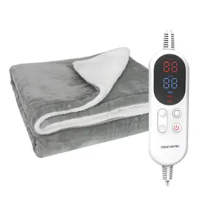 Rechargeable Electric Blanket Of hot heating Hot Sale For Woman Home King Size Heated Under Bed Electric Under Blanket