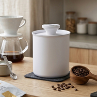 Ventes chaudes - Pot de rangement en acier inoxydable avec revêtement intérieur en céramique durable pour une organisation alimentaire hermétique dans la cuisine