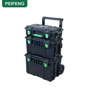 <span class=keywords><strong>Caja</strong></span> <span class=keywords><strong>de</strong></span> <span class=keywords><strong>Herramientas</strong></span> Modular Apilable 3 en 1 PEIFENg, Impermeable, para Exteriores, <span class=keywords><strong>con</strong></span> Ruedas, Carrito <span class=keywords><strong>de</strong></span> Plástico Portátil <span class=keywords><strong>con</strong></span> Cajón y Diseño <span class=keywords><strong>con</strong></span> Cierre - Product Image 1