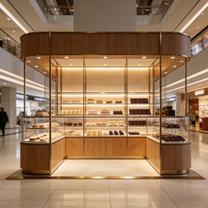 Espositore Personalizzato per Panetteria con Design 3D per Negozio di Pane Artigianale - Product Image 2