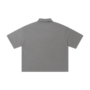 <span class=keywords><strong>Polo</strong></span> da Uomo in Cotone 100% di Alta Qualità con Ricamo Personalizzato, Lavaggio Acido, Logo Personalizzato, Stile Vintage per Golf - Product Image 6