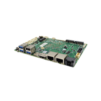 Small Size Industrial Single Board PC Intel Pentium 4 Core 4 Thread Low Power Consumption LPDDR4 MAX 8GB Dual LAN SATA Desktop