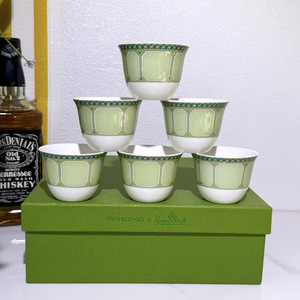 Tazzina da Caffè Turco Design Cigno Europeo in Fine Bone China, Mini Tazza per Espresso e Tè, Bestseller in Medio Oriente - Product Image 4