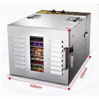 Iso 2019 food dehydrator machine mushroom dehydrator food dryer JUYOUMECH dehydrator 1000 1200w for drying and food CARTON BOX