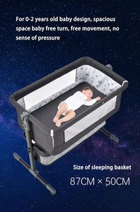 Baby Elektrische Automatische Schommelwieg Babybedje Babybed Draagbare Opvouwbare Speelweide Reiswieg Met Afstandsbediening - Product Image 6