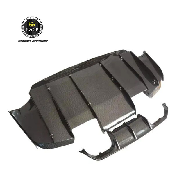VA Style Carbon Fiber Rear Bumper Diffuser for BMW F80 F82 F83 M3 M4 2015-2018